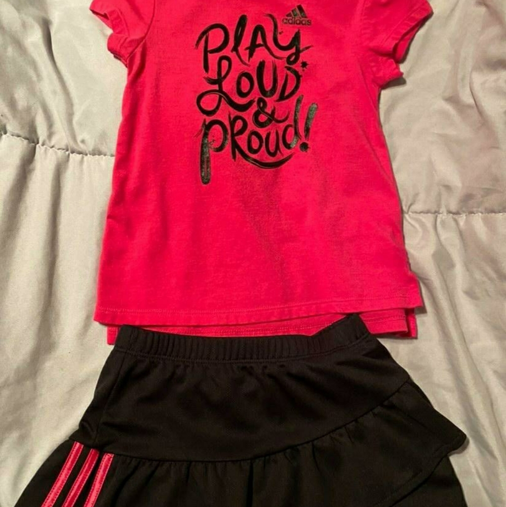 Baby Girl Adidas Outfit 24months